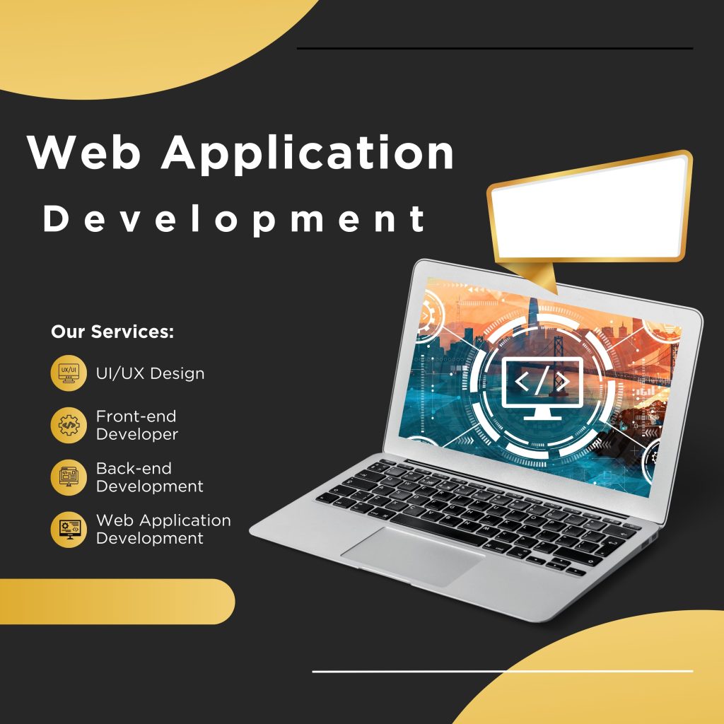 Gold And Grey Modern Web Development Excellence Instagram Post
